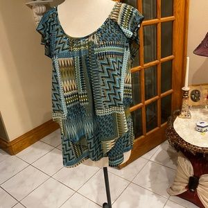 Dress barn plus women 1x top